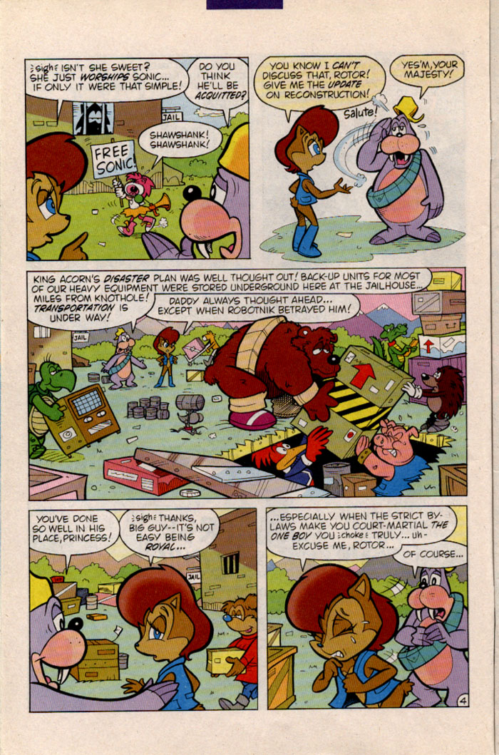 Sonic - Archie Adventure Series November 1996 Page 4